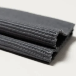 4 Manteles individuales Uni 35x46 cm, Gris granito