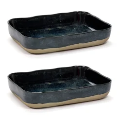 2 Moldes para horno La Nouvelle Table No10 22x30 cm, Dark blue