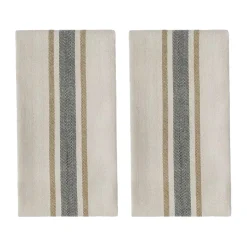 2 Paños de cocina Linu, Black