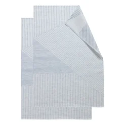 2 Paños de cocina Stripes 47x70 cm, azul-blanco