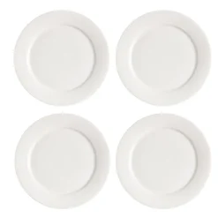 4 Platillos Kalk 21 cm, blanco