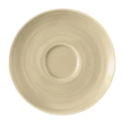 6 Platos de café Terra Ø12 cm, Sand Beige