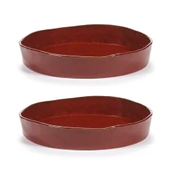 2 Platos hondos La Mère Ø20 cm, Venetian red