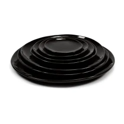 2 Platos La Mère M Ø20 cm, Dark brown