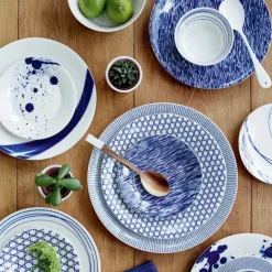 6 Platos Pacific, azul, 16 cm