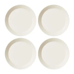 4 Platos Teema Ø26 cm, Blanco