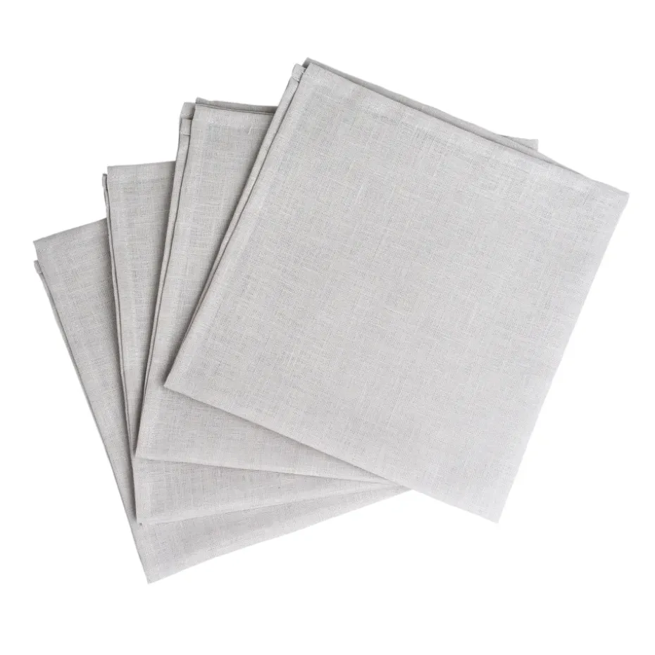 4 Servilletas Clean 45 x 45 cm, icy grey