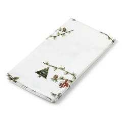4 Servilletas de tela Hammershøi Christmas 45x45 cm, blanco