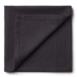 2 Servilletas de tela Humdakin 40x40 cm, Coal