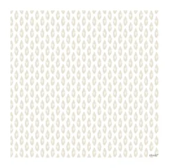 20 Servilletas mandel Ernst 33x33 cm, Blanco-beige