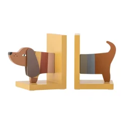 2 Soportes para libros Charlie, Amarillo