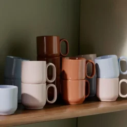 2 Tazas Barro, Light blue