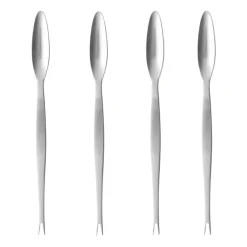4 Tenedores de langosta Focus Steel, acero inoxidable 4 piezas