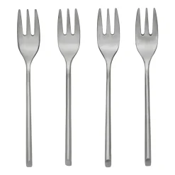 4 Tenedores para tarta Sletten, Flana satin forged