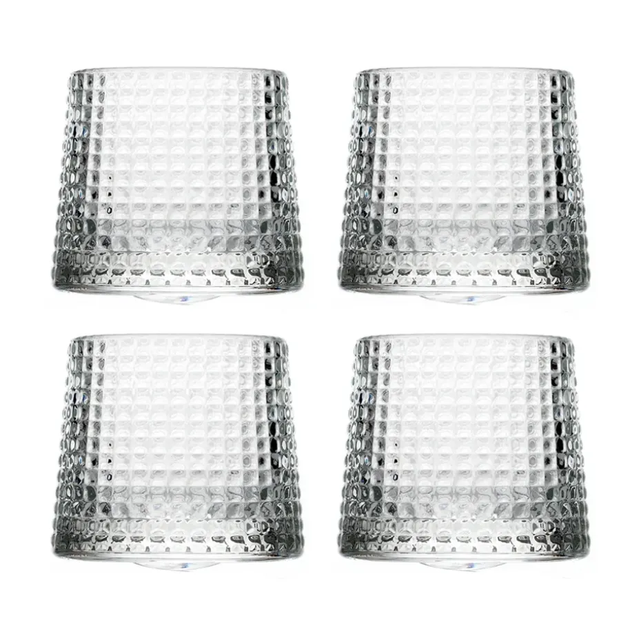 4 Vaso de whisky Blossom 16 cl, Transparente