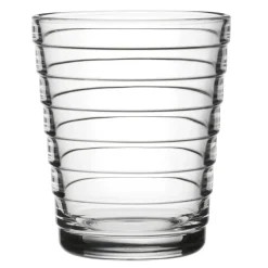 2 vasos Aino Aalto 22 cl, transparente