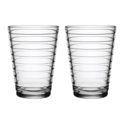 2 vasos Aino Aalto 33 cl, transparente