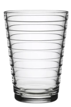 2 vasos Aino Aalto 33 cl, transparente