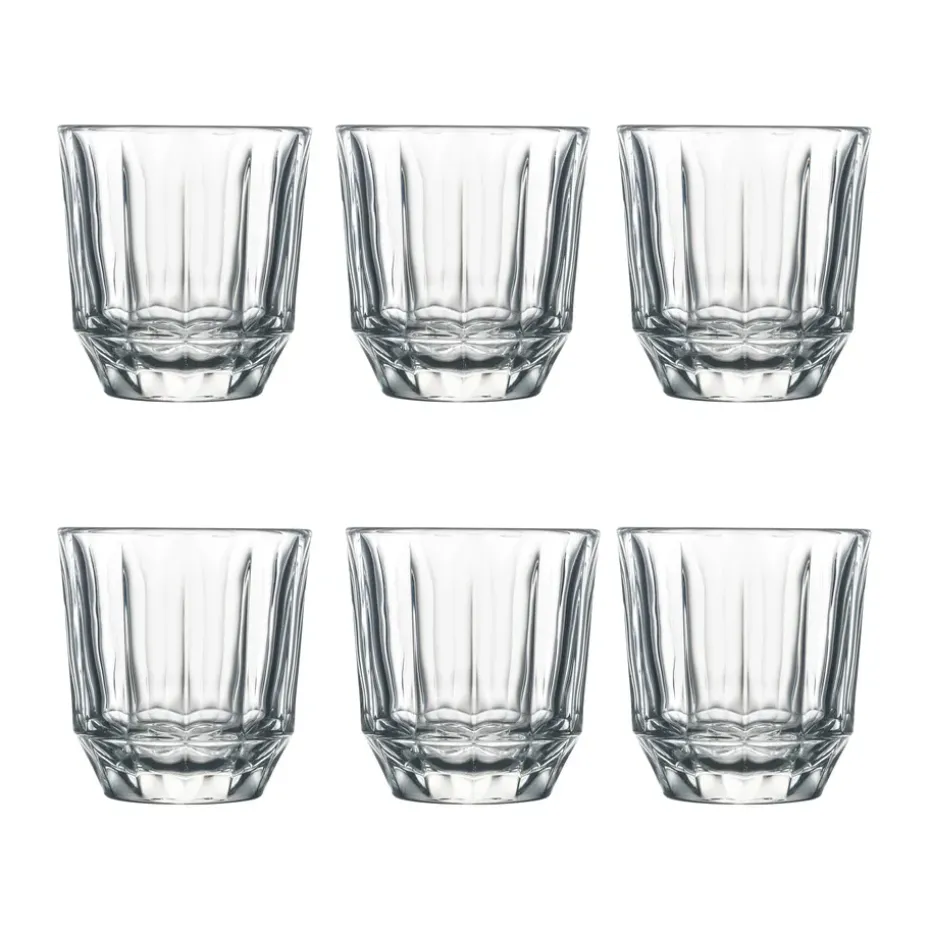 6 Vasos City 25 cl, Transparente