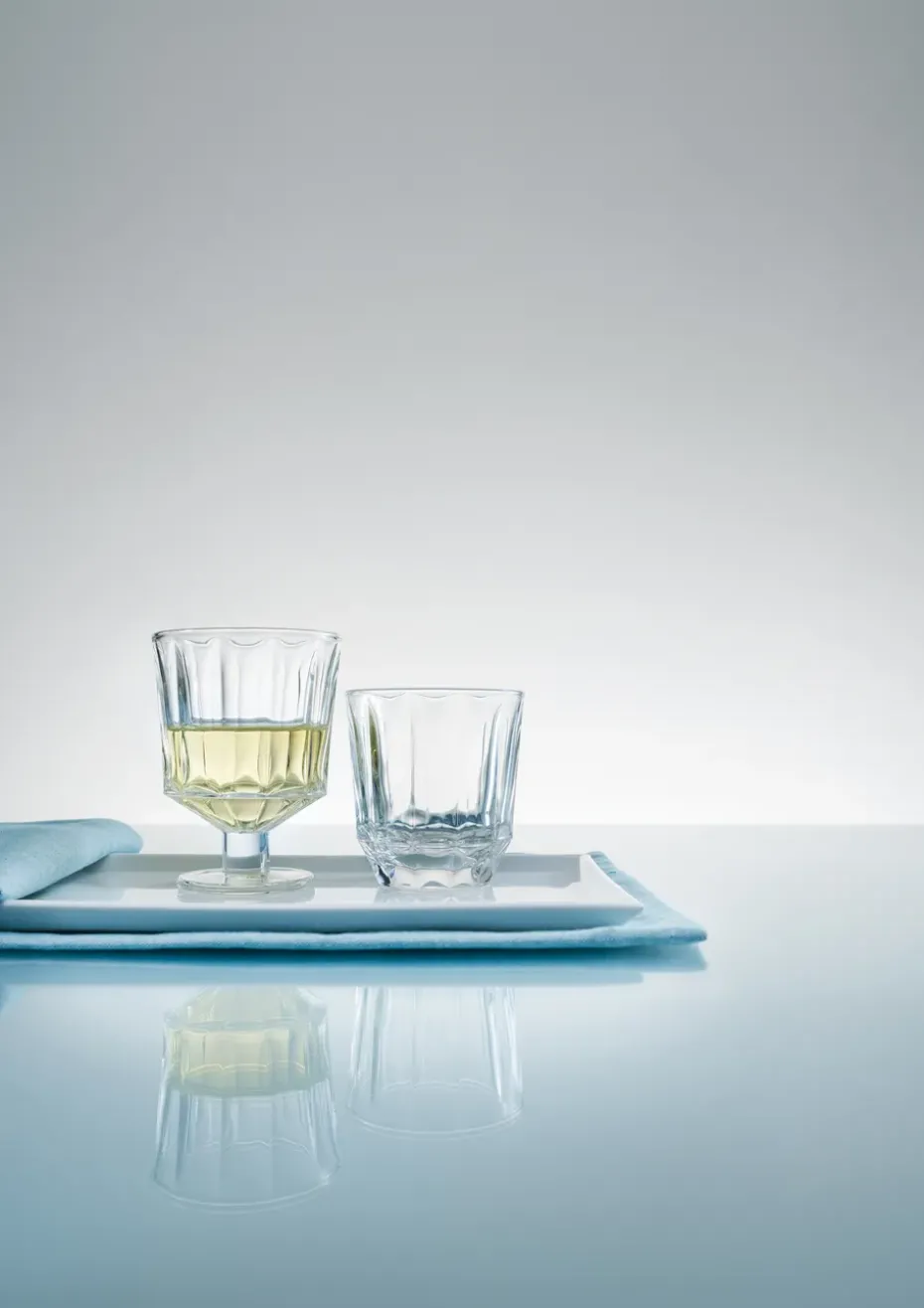 6 Vasos City 25 cl, Transparente