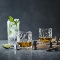 4 Vasos City Double Old Fashioned, 34 cl