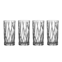 4 Vasos City High Ball, 35 cl