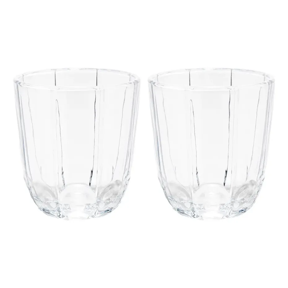 2 Vasos de agua Lily 32 cl, transparente