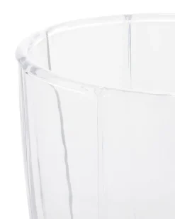 2 Vasos de agua Lily 32 cl, transparente