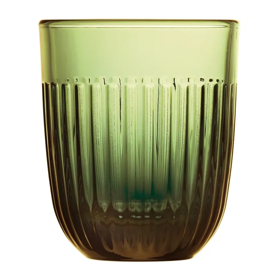 6 Vasos de agua Ouessant 29 cl, Verde oliva
