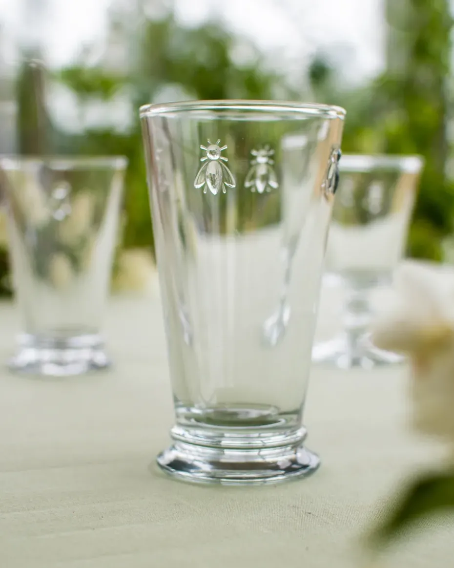 6 Vasos de bebidas Abeille 46 cl, Transparente