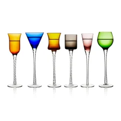 6 Vasos de chupito London 2,5-5 cl, Mix