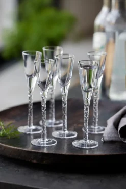 6 Vasos de chupito Paris 2,5 cl, Transparente