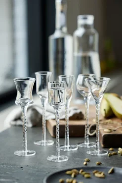 6 Vasos de chupito Rom 2,5-5 cl, Transparente