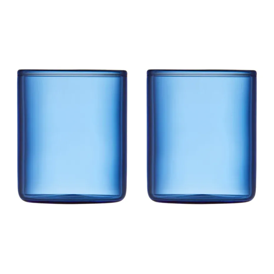 2 Vasos de chupito Torino 6 cl, Blue