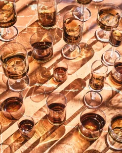 4 Vasos de whisky Zuma 20 cl, Amber