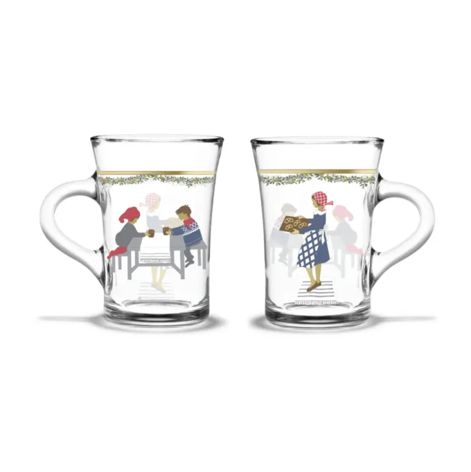 2 Vasos para bebida caliente Holmegaard Christmas 24 cl, 2024
