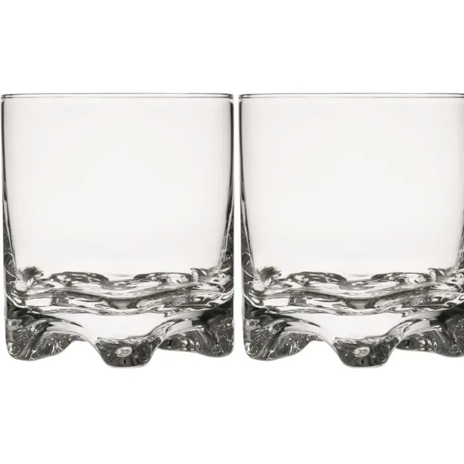 2 Vasos para bebidas Gaissa, set de 2, transparente 28 cl