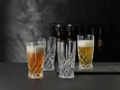 4 Vasos para bebidas Noblesse 35 cl, transparente