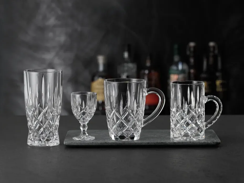 4 Vasos para bebidas Noblesse 35 cl, transparente