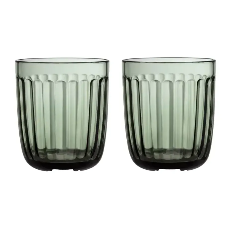 2 Vasos Raami 26 cl, Verde pino
