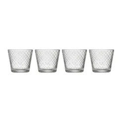 4 Vasos Tundra 29 cl, Transparente