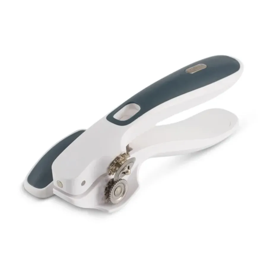Abrelatas Zyliss Lock-N-Lift 18,5 cm, Blanco-gris