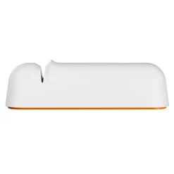 Afilador de cuchillos Functional Form Roll-Sharp, blanco