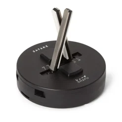Afilador de cuchillos Satake Shapu 14,2 cm, Plata