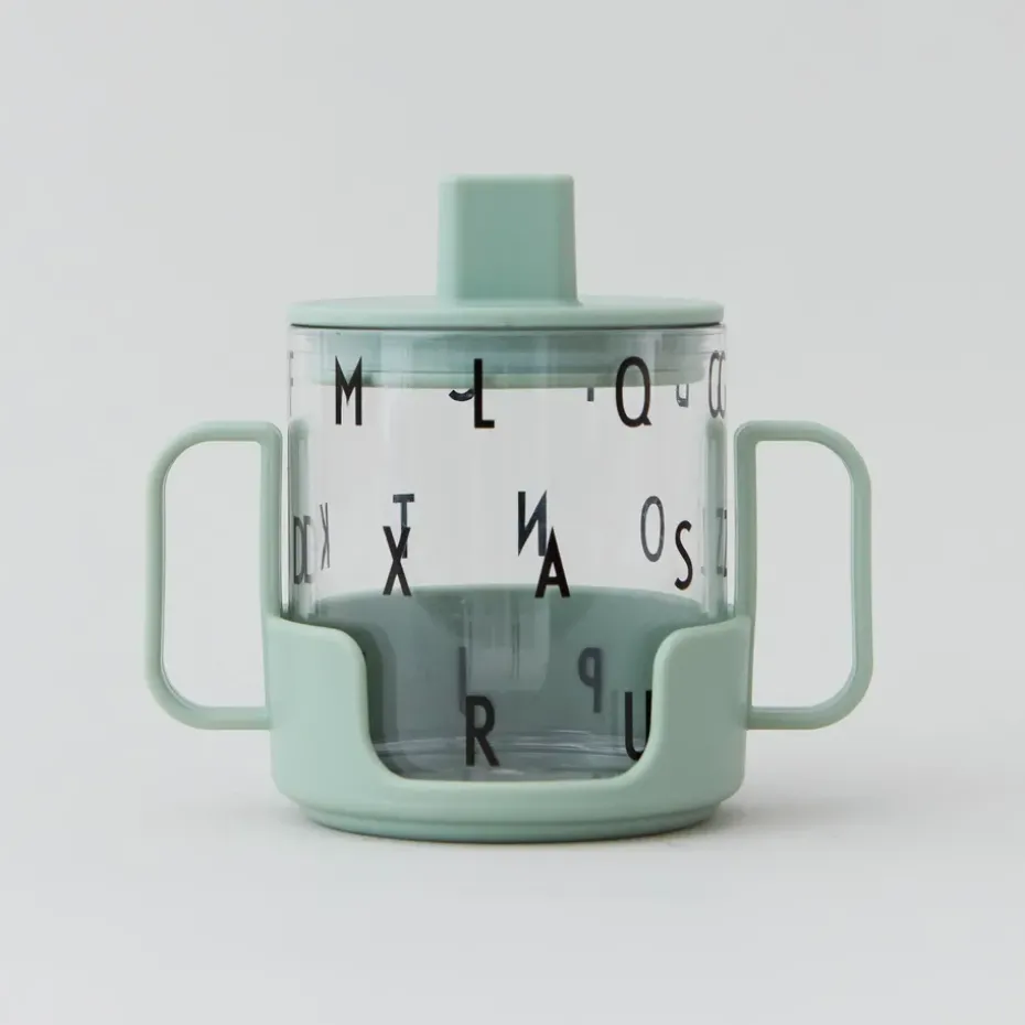 Agarrador para vaso de tritan Design Letters, Green