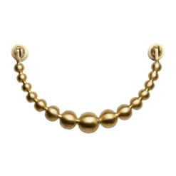 Aldaba para puerta Garden Glory, Brushed brass