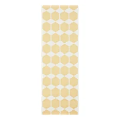 Alfombra Anna yellow pastel, 70x100 cm