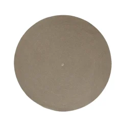 Alfombra Circle redonda, Taupe, Ø140cm, 140 cm