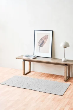 Alfombra Cotton 60x90 cm, light grey (gris claro)