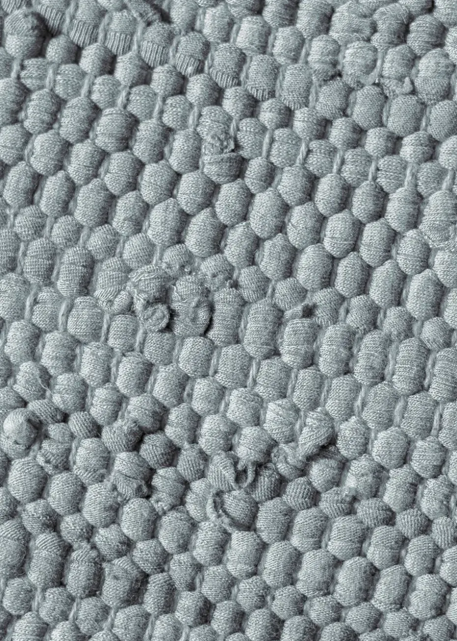 Alfombra Cotton 60x90 cm, light grey (gris claro)
